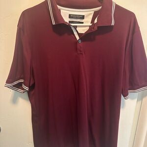 Banana Republic Red Polo Shirt Classic Style